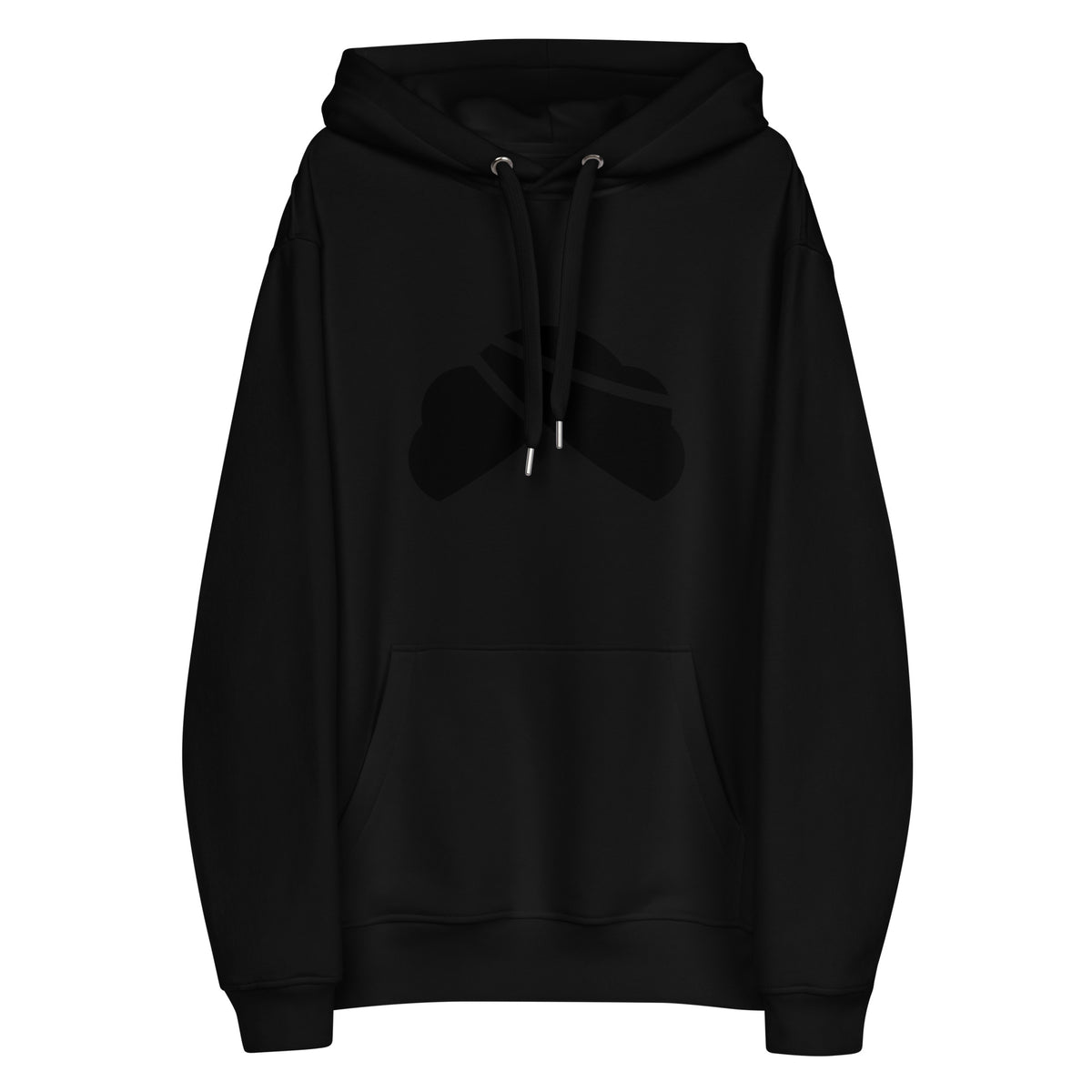 Eco hoodie black_hobamann