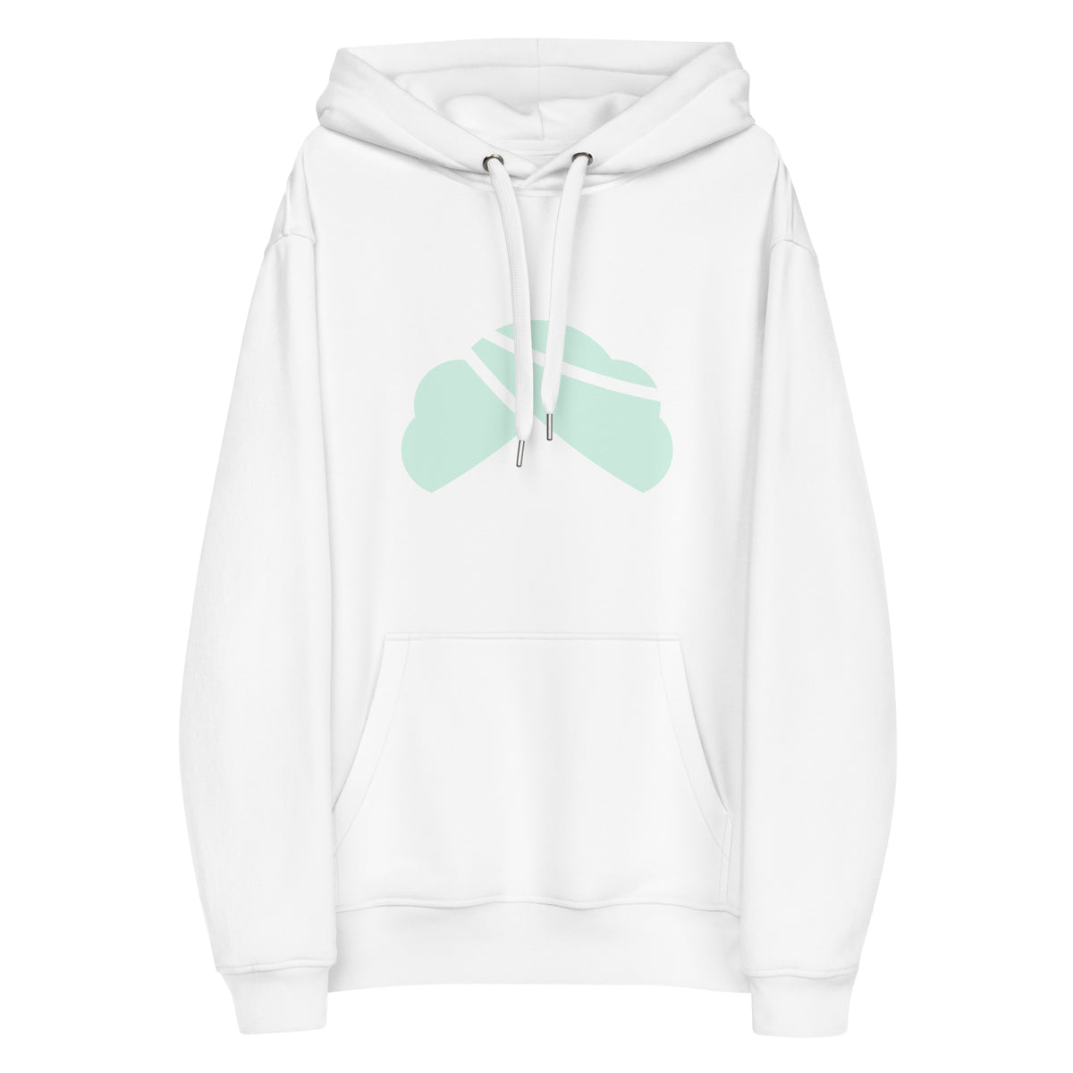 Eco hoodie mint_hobamann