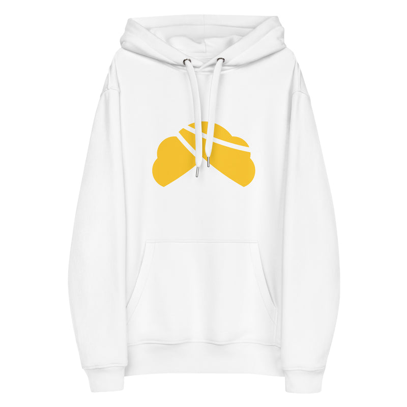 Eco hoodie yellow_hobamann