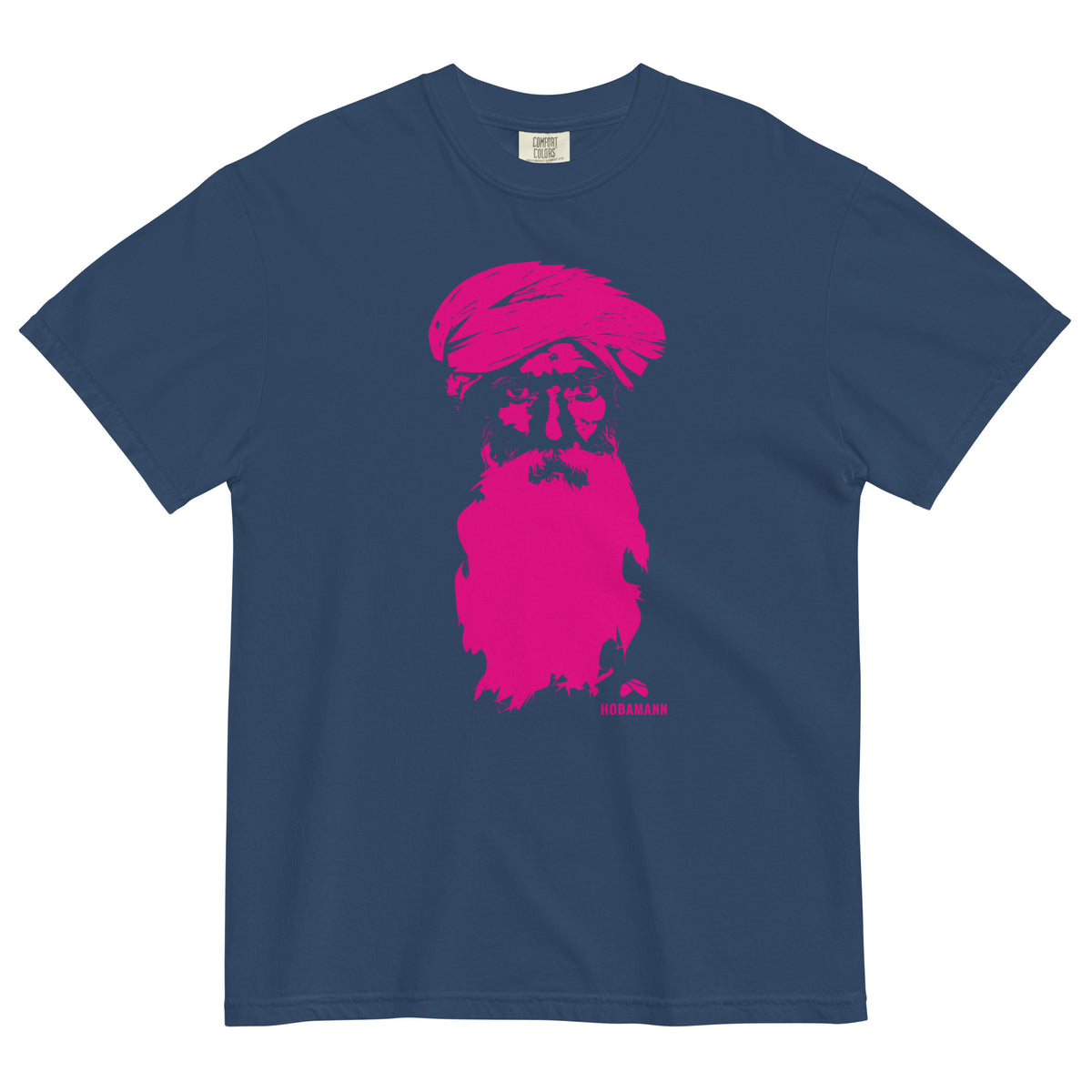 Guru fuxia Tee_hobamann